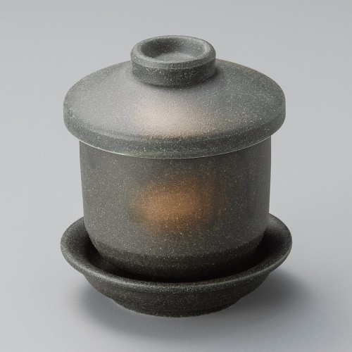 19930-07.631 備前風小むし碗|業務用食器カタログ陶里30号