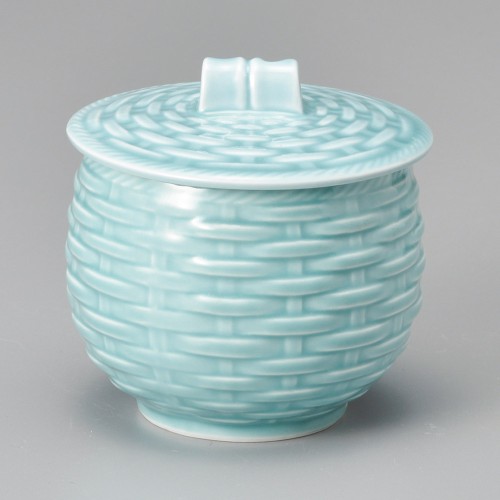 20103-291 青磁籠目蒸し碗|業務用食器カタログ陶里30号