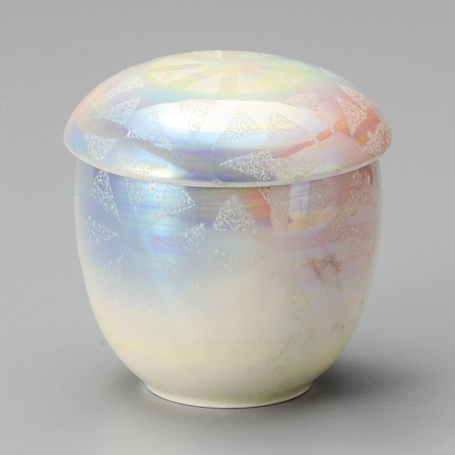 20129-021 銀彩二色ラスターむし碗 大|業務用食器カタログ陶里30号