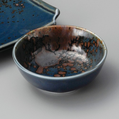 20917-121 ルリサビ吹丸小鉢|業務用食器カタログ陶里30号