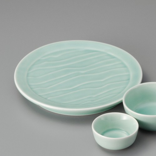 21006-01.521 深海青磁6.3寸皿|業務用食器カタログ陶里30号