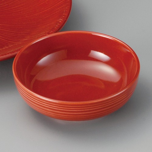 21014-161 千段朱4.0ボール|業務用食器カタログ陶里30号