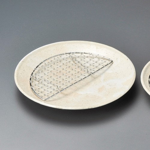 21032-641 雪路半月金網(大)|業務用食器カタログ陶里30号