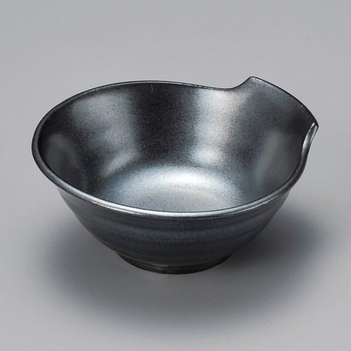 21212-191 黒釉呑水|業務用食器カタログ陶里30号
