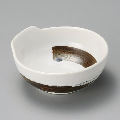 21308-311 白釉錆刷毛呑水(大)|業務用食器カタログ陶里30号