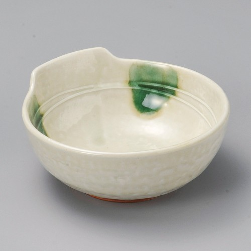 21317-061 織部流し深口呑水|業務用食器カタログ陶里30号