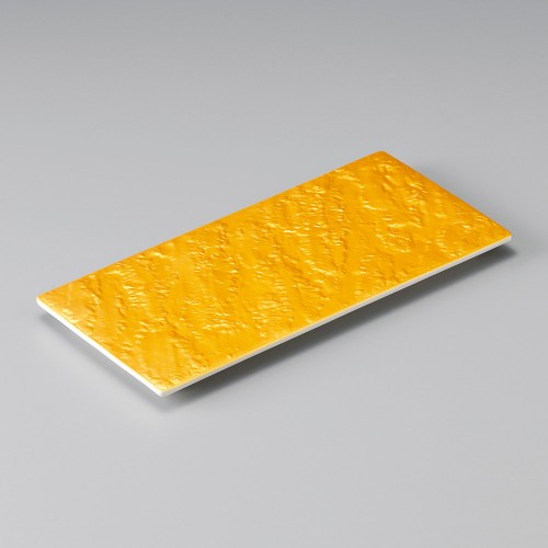 22005-471 ゴールド石肌23.5㎝長皿|業務用食器カタログ陶里30号