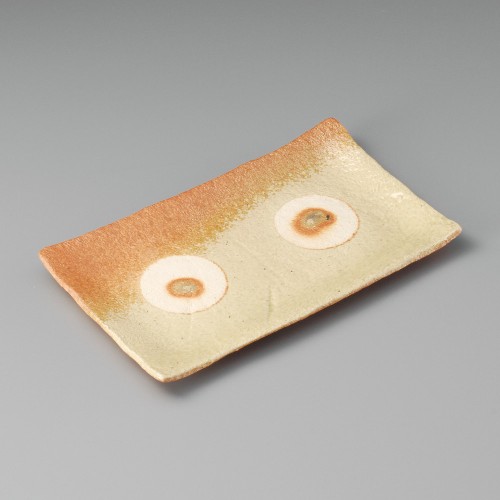 24007-081 火色伊賀吹き焼物皿|業務用食器カタログ陶里30号