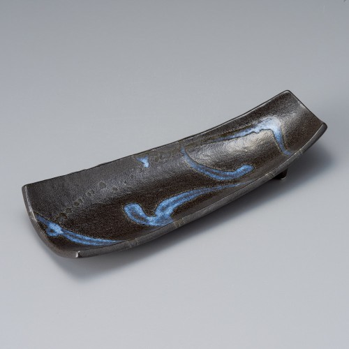 24009-131 乱格子反型焼物皿|業務用食器カタログ陶里30号