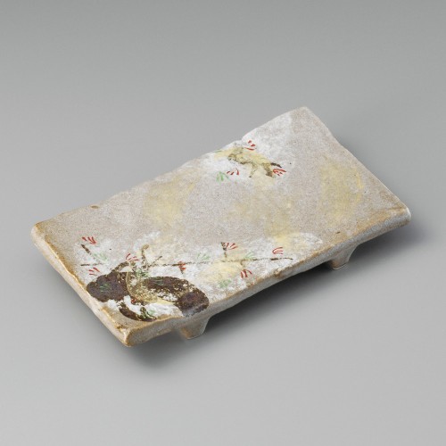 24405-081 乾山春秋焼物皿|業務用食器カタログ陶里30号