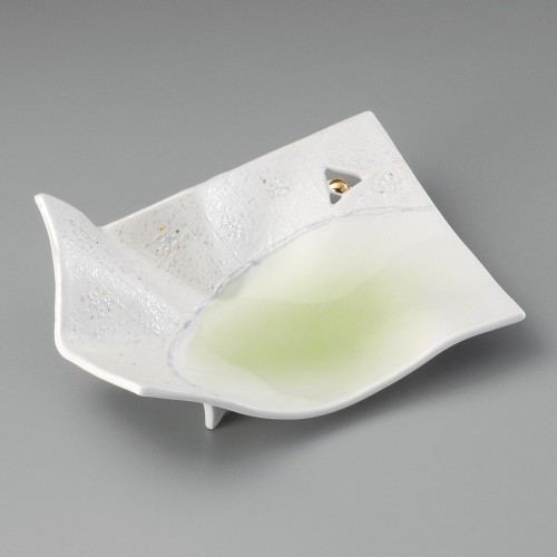 25003-181 ヒワラスター折紙前菜皿|業務用食器カタログ陶里30号