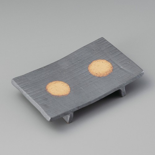 25011-331 磁輪鉄丸紋焼物皿|業務用食器カタログ陶里30号
