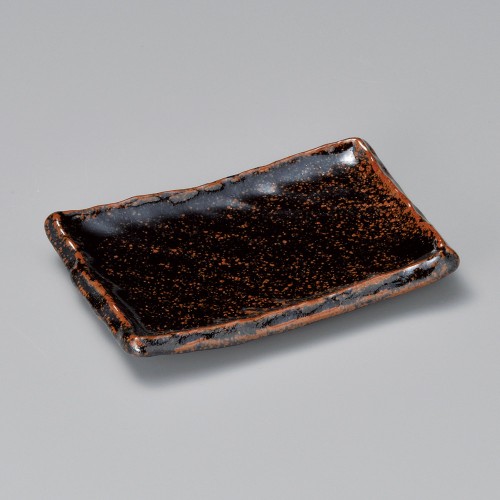 25620-121 窯変天目匠くし皿|業務用食器カタログ陶里30号