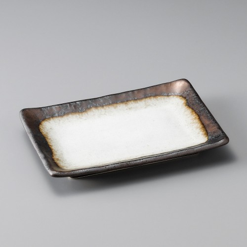 25702-631 窯変金彩焼物皿|業務用食器カタログ陶里30号