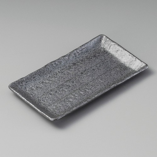 25807-401 黒釉焼物皿|業務用食器カタログ陶里30号