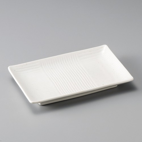 25912-671 櫛目白焼物皿|業務用食器カタログ陶里30号