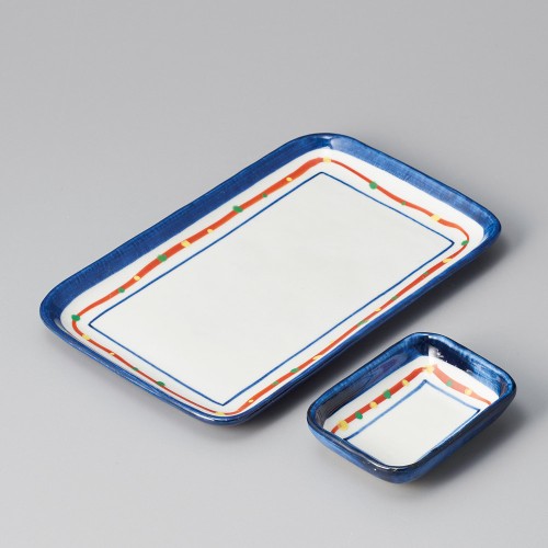 26109-321 新珠(あらたま)8.0長角皿|業務用食器カタログ陶里30号