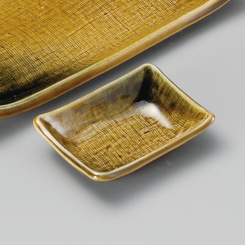 26207-321 黄瀬戸小皿|業務用食器カタログ陶里30号