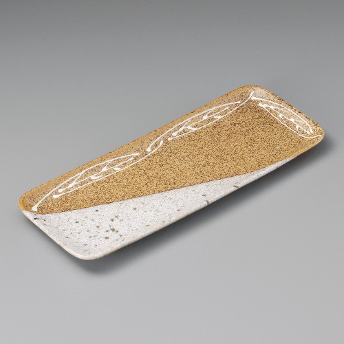 27014-311 一珍塗分長皿|業務用食器カタログ陶里30号