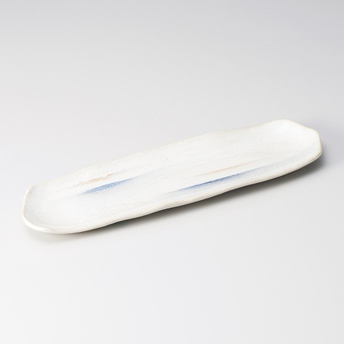 27105-251 さざなみ櫛目長皿|業務用食器カタログ陶里30号