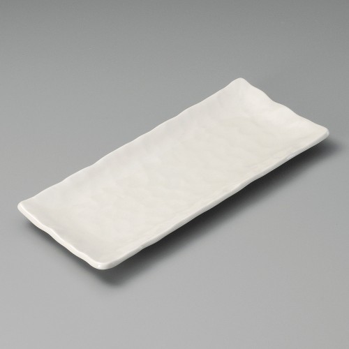 27110-181 粉引 クリームサンマ皿|業務用食器カタログ陶里30号