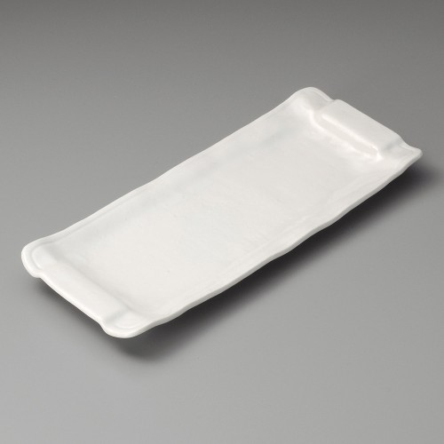 27715-181 白釉手付長皿|業務用食器カタログ陶里30号