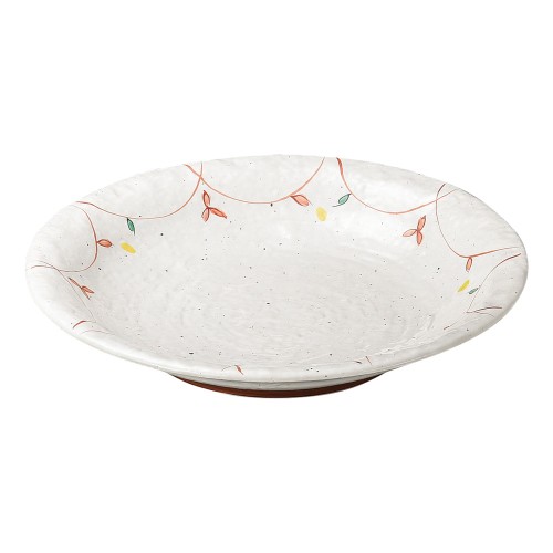 28809-181 粉引小花10.0皿|業務用食器カタログ陶里30号
