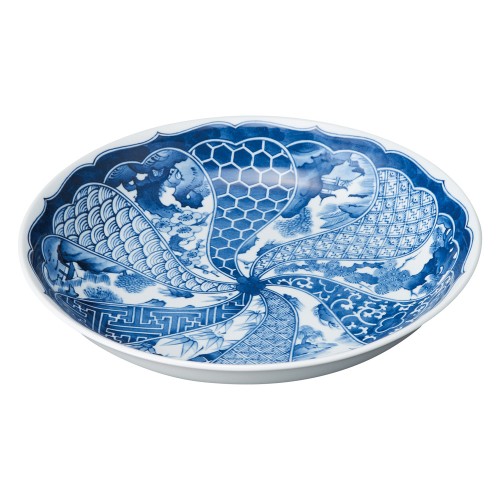 28914-641 祥瑞尺二皿|業務用食器カタログ陶里30号