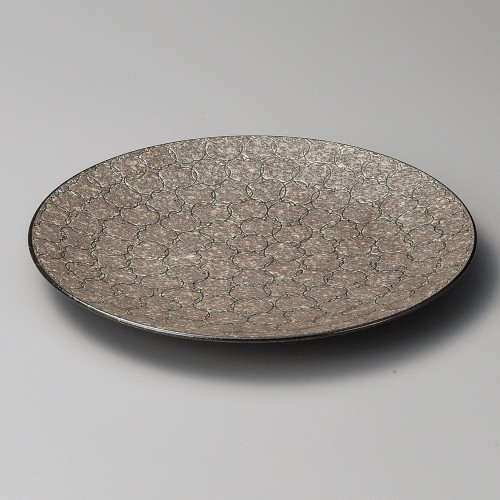 29014-161 黒林檎尺皿|業務用食器カタログ陶里30号