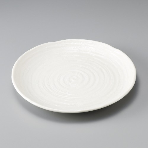 29114-021 吉祥粉引10.0皿|業務用食器カタログ陶里30号