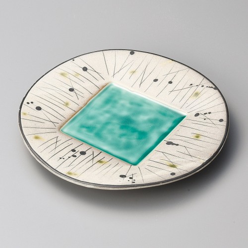 30332-181 雨音8.0前菜皿|業務用食器カタログ陶里30号