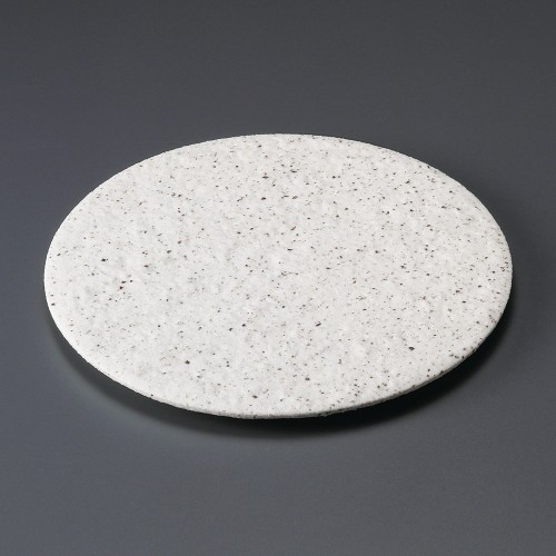 30407-541 白御影石肌丸24㎝皿|業務用食器カタログ陶里30号
