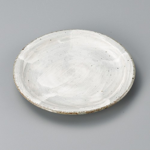 31821-251 白刷毛たたき7.0皿|業務用食器カタログ陶里30号