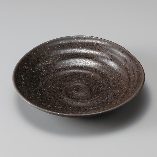 32114-671 彩華6.5皿(黒)|業務用食器カタログ陶里30号