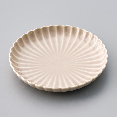32917-151 ムラサキ菊型4.0皿|業務用食器カタログ陶里30号
