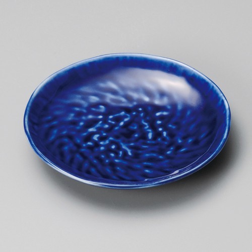 33029-641 藍紺岩清水5.0皿|業務用食器カタログ陶里30号
