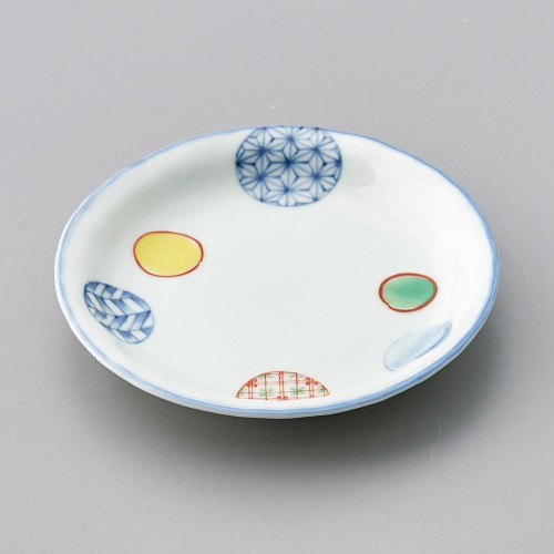33226-601 錦丸絵4.0皿|業務用食器カタログ陶里30号