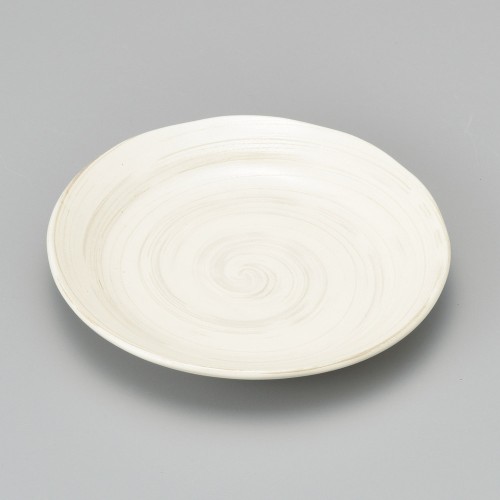 33429-511 クラフト粉引4.0皿|業務用食器カタログ陶里30号