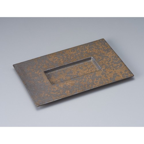 38001-181 金結晶いろりプレート|業務用食器カタログ陶里30号