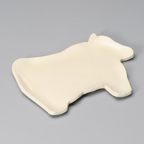 38915-621 牛 白焼肉皿(小)|業務用食器カタログ陶里30号