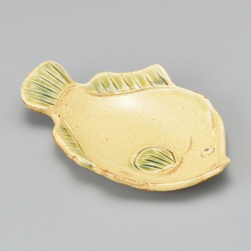 41004-141 お魚かわはぎ 小皿|業務用食器カタログ陶里30号