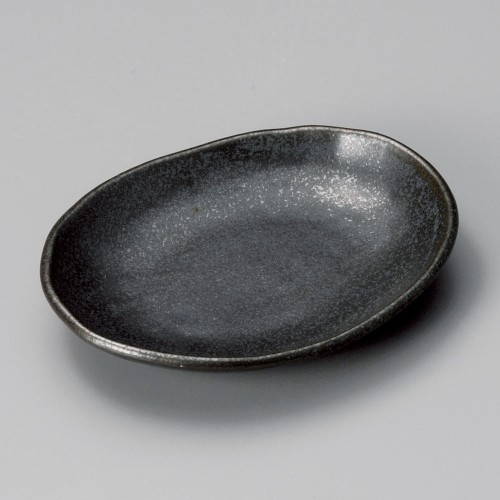 41008-531 焼〆ダ円特小皿|業務用食器カタログ陶里30号