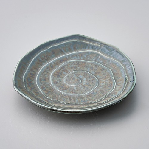 41232-221 虹彩三角5.0皿|業務用食器カタログ陶里30号