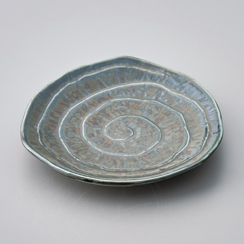 41233-221 虹彩三角6.0皿|業務用食器カタログ陶里30号