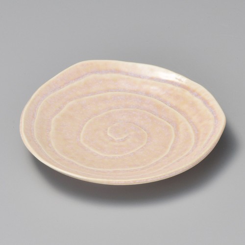 41614-251 煌桜志野三角6.0皿|業務用食器カタログ陶里30号