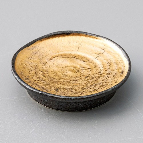 42213-101 金彩高台小皿|業務用食器カタログ陶里30号