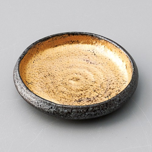 42214-101 金彩くくり小皿|業務用食器カタログ陶里30号