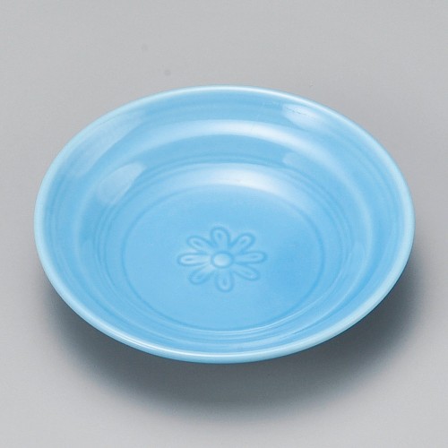 42632-461 トルコ釉(菊紋)3.5丸皿|業務用食器カタログ陶里30号