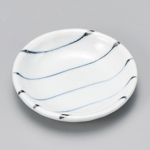 42918-341 ストライプ3.0小皿|業務用食器カタログ陶里30号