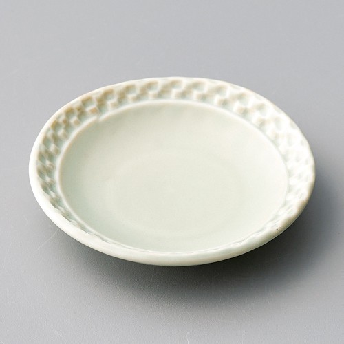 42920-491 パステルグリーン3.0皿|業務用食器カタログ陶里30号